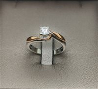 Ringe Polello Dame in Platin Diamante 0.30 Ct G3370RP2 - G3370RP2